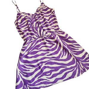 Y2K Vintage Amanda Uprichard Mini Dress Medium 100% Silk